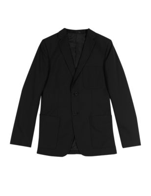 Boys&#39; Longer Length Adjust-a-Cuff Blazer with Triple Action Stormwear&trade;